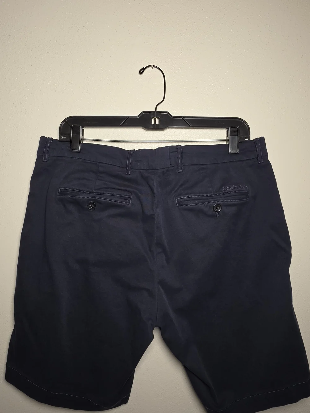 Calvin Klein Navy Chino Shorts